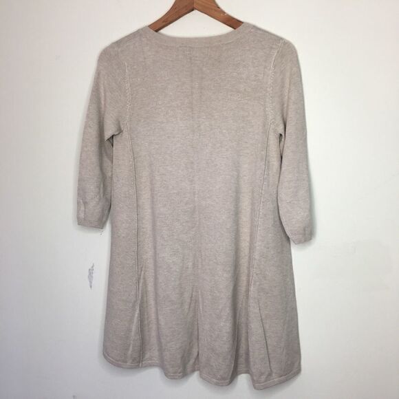 Survival Sz M Crew Neck Tunic Long Swing Sweater - Picture 4 of 5